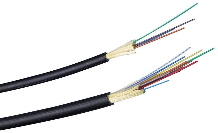 Cavo Loose Antiroditore da Esterno 4 fibre 50/125 OM2 Nero INTELLINET