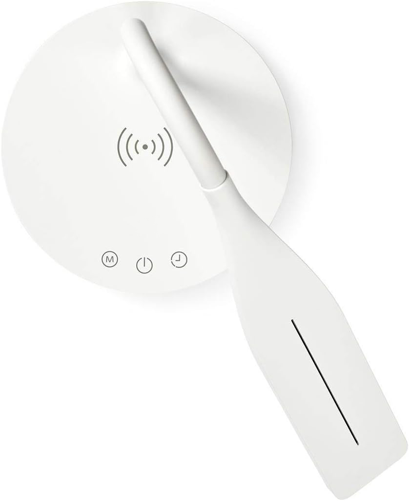 Lampada a 36 LED da Scrivania con Caricatore Wireless Integrato per Smartphone TECHLY - immagine 9