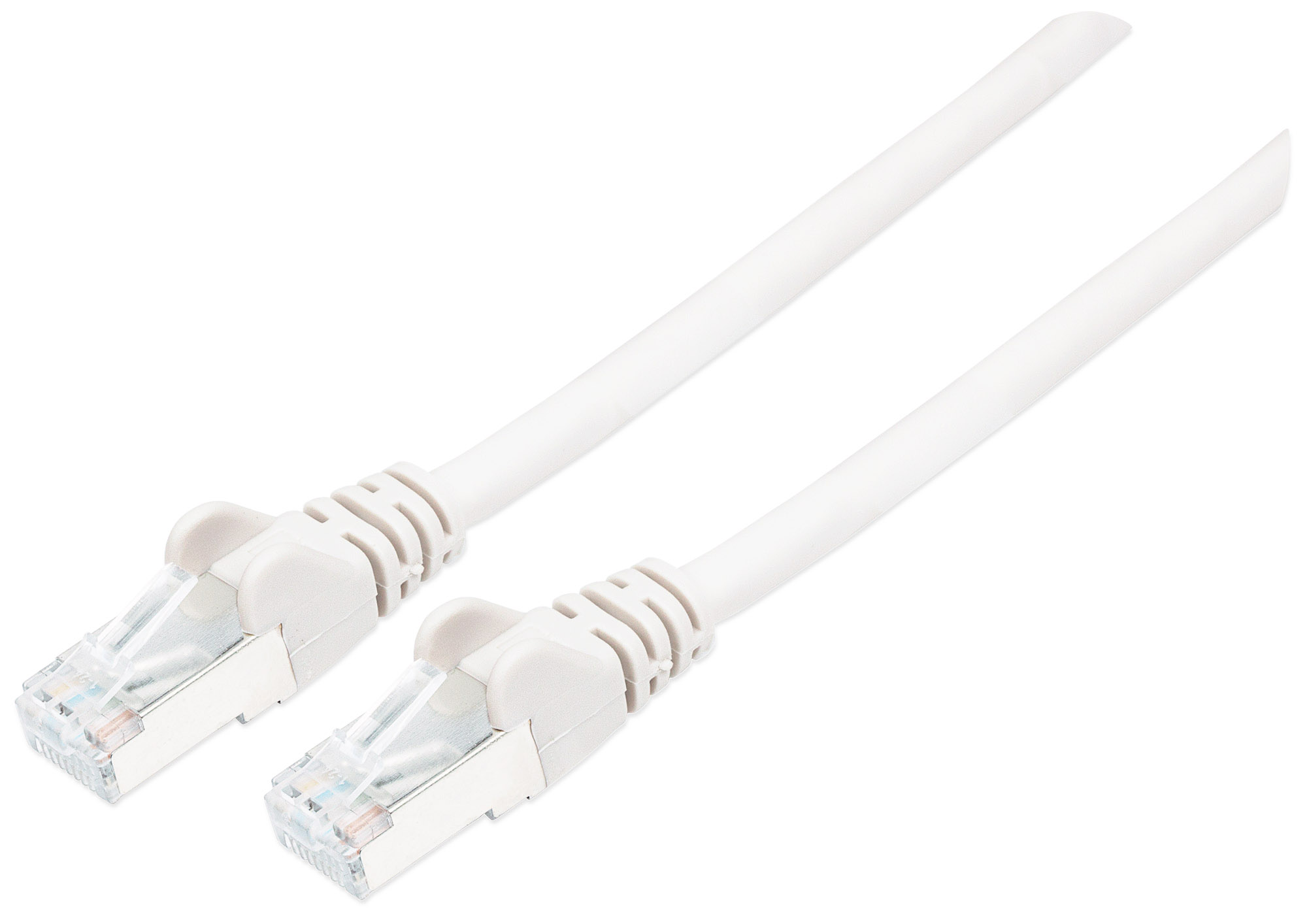 Cavo Patch Cat.7 Plug RJ45 6A S/FTP LSZH 0,5m Bianco INTELLINET