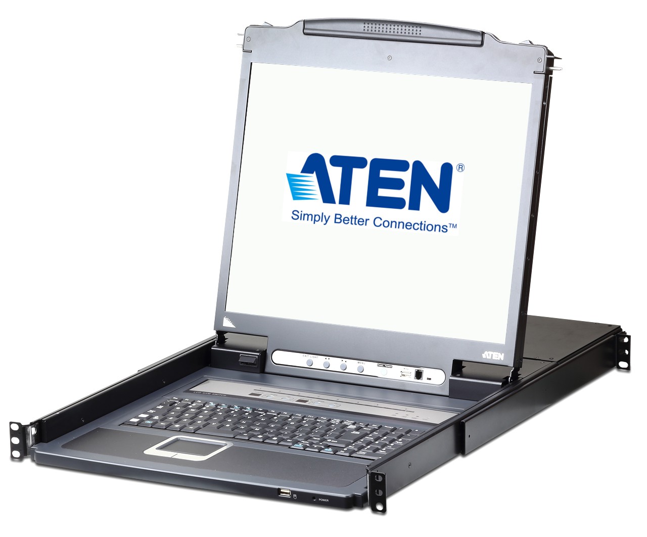 Switch KVM 17'' over IP LCD VGA PS2-USB 16 Porte con USB, CL5716IM ATEN