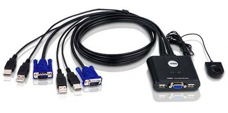 Switch KVM USB VGA a 2 porte, CS22U ATEN