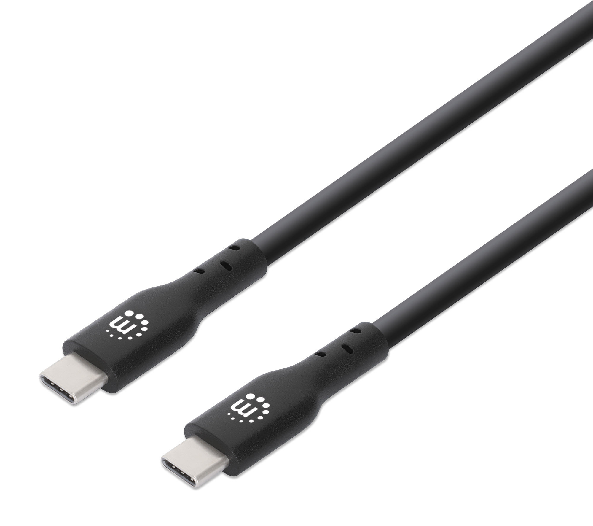 Cavo USB-C™ Maschio/Maschio USB 2.0 1m Nero MANHATTAN