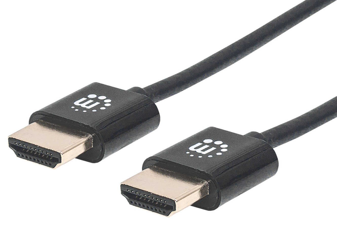 Cavo HDMI&trade; High Speed con Ethernet Ultra Sottile 0,5m MANHATTAN