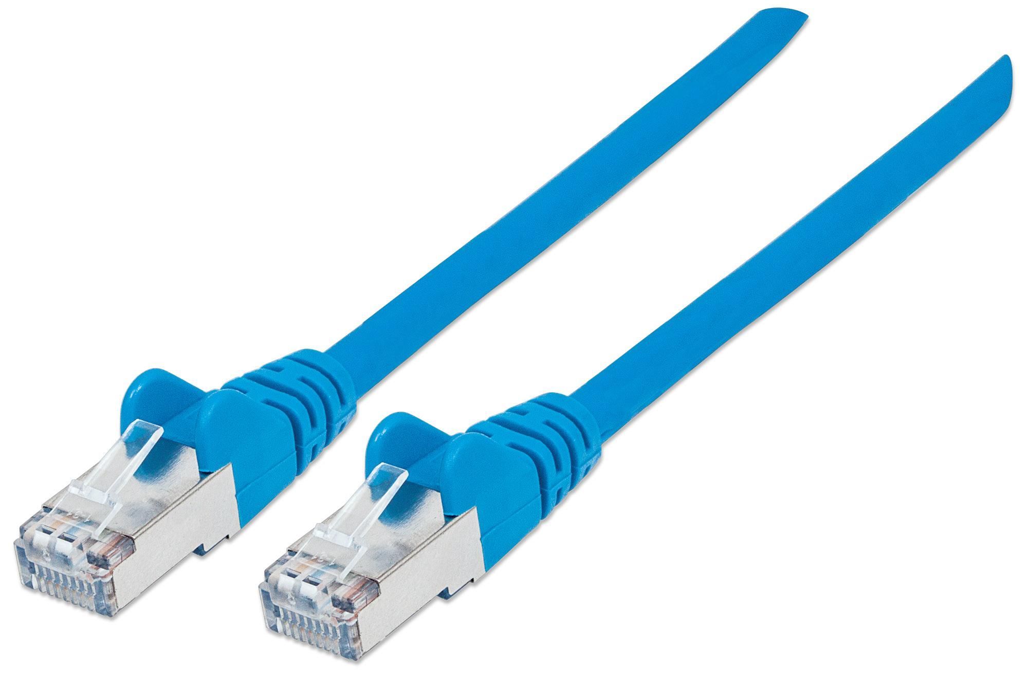 Cavo di rete Patch in rame Cat. 6A Blu SFTP 3 m INTELLINET