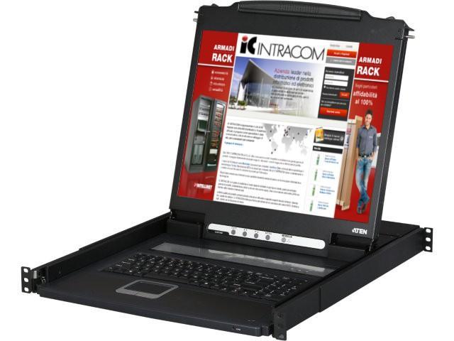 Console USB-PS2 VGA con LCD 17'' da rack 19'', CL1000M ATEN