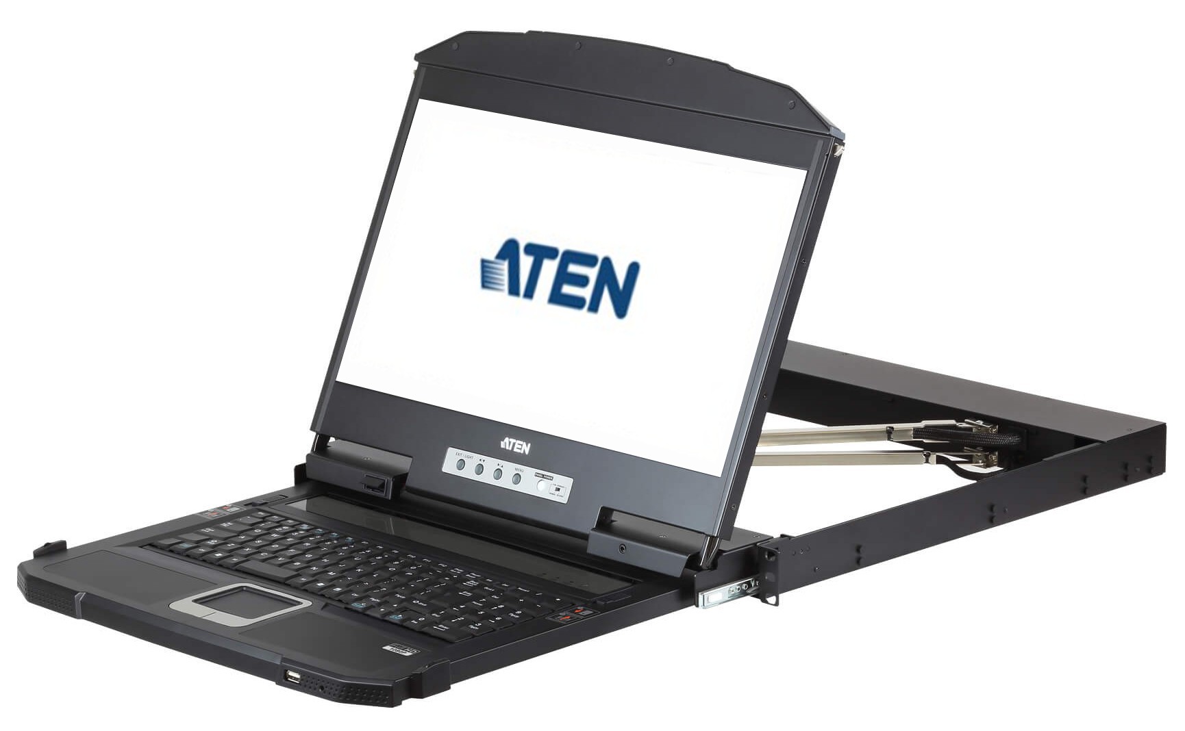 Console KVM USB HDMI DVI VGA con LCD da rack 19'', CL3800 ATEN