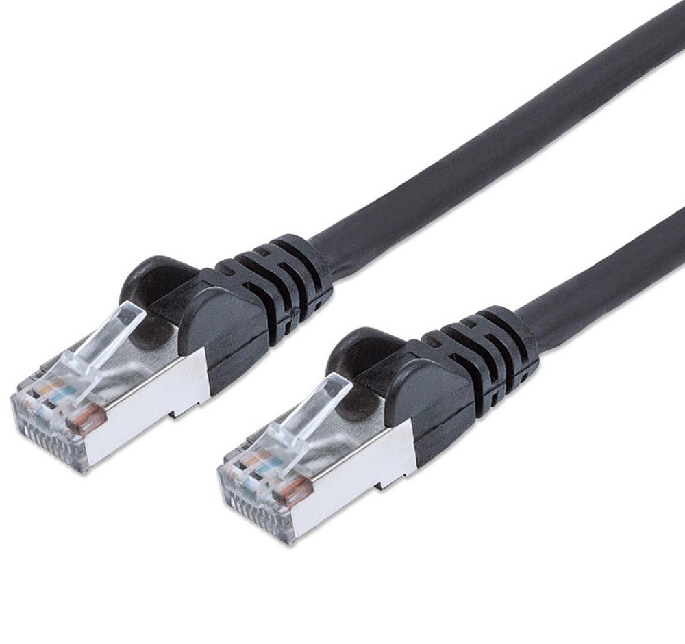 Cavo di rete Patch in rame Cat. 6 Nero SFTP LSZH 2m INTELLINET