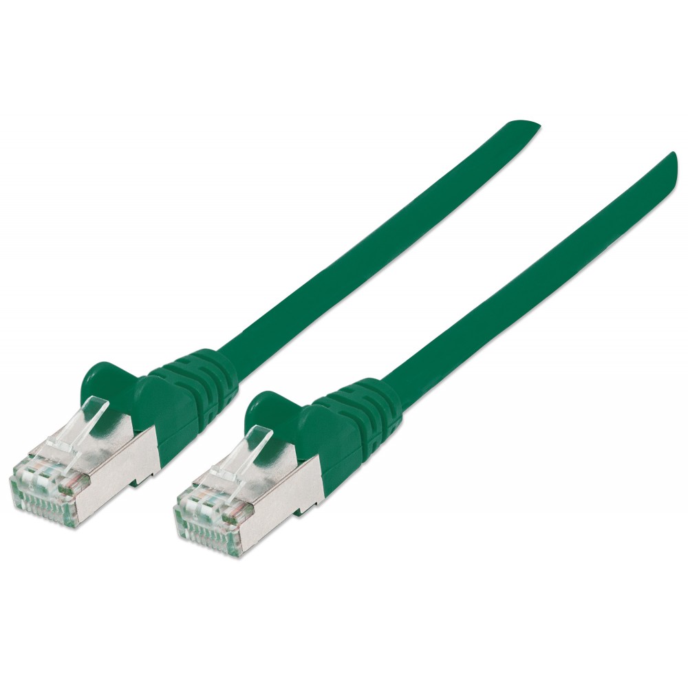 Cavo di rete Patch in rame Cat. 6A Verde SFTP LSZH 3 metri INTELLINET
