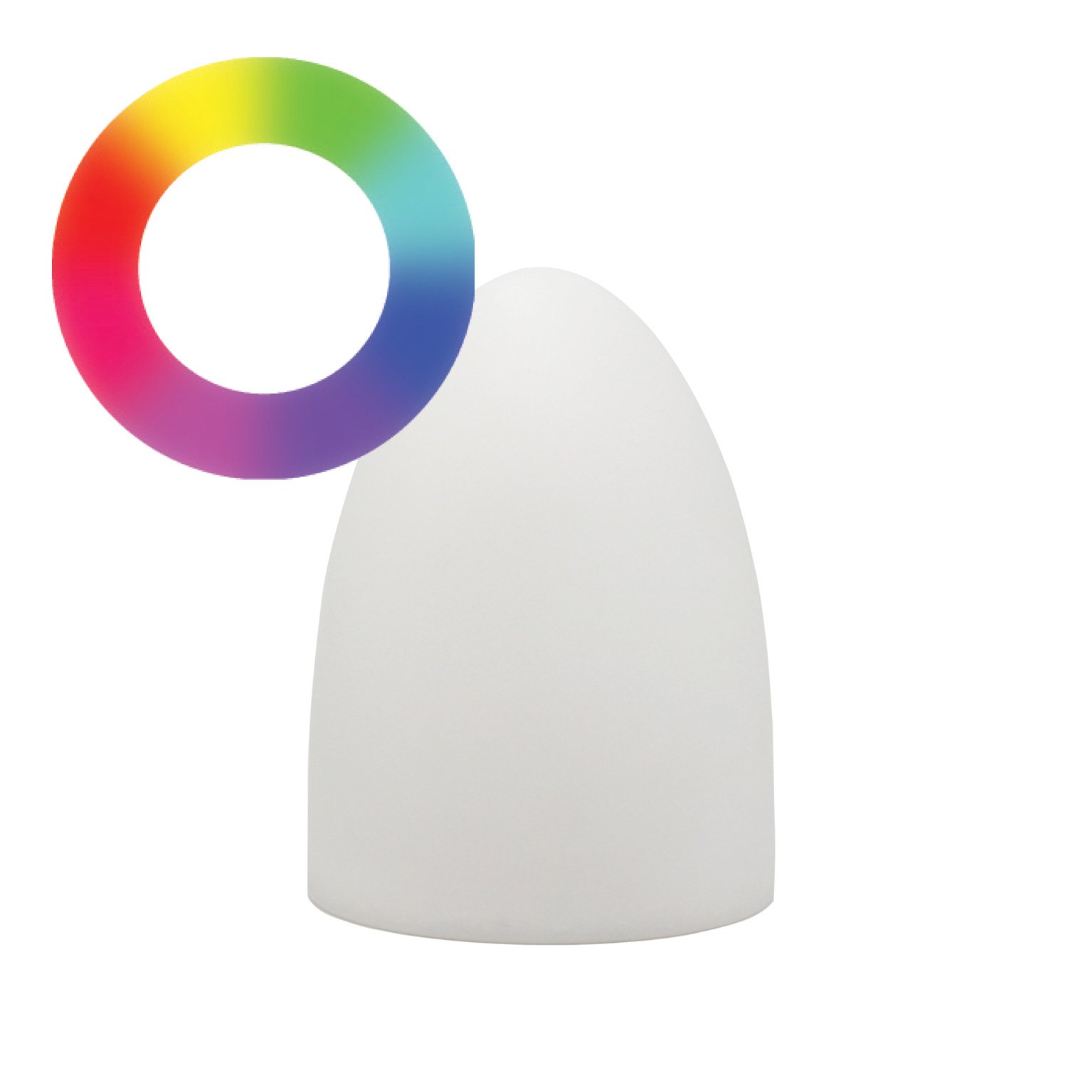 Lampada LED Ovale Multicolore TECHLY