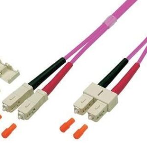 Cavo Fibra Ottica Multimodale OM4 SC/SC 50/125 2 m TECHLY PROFESSIONAL