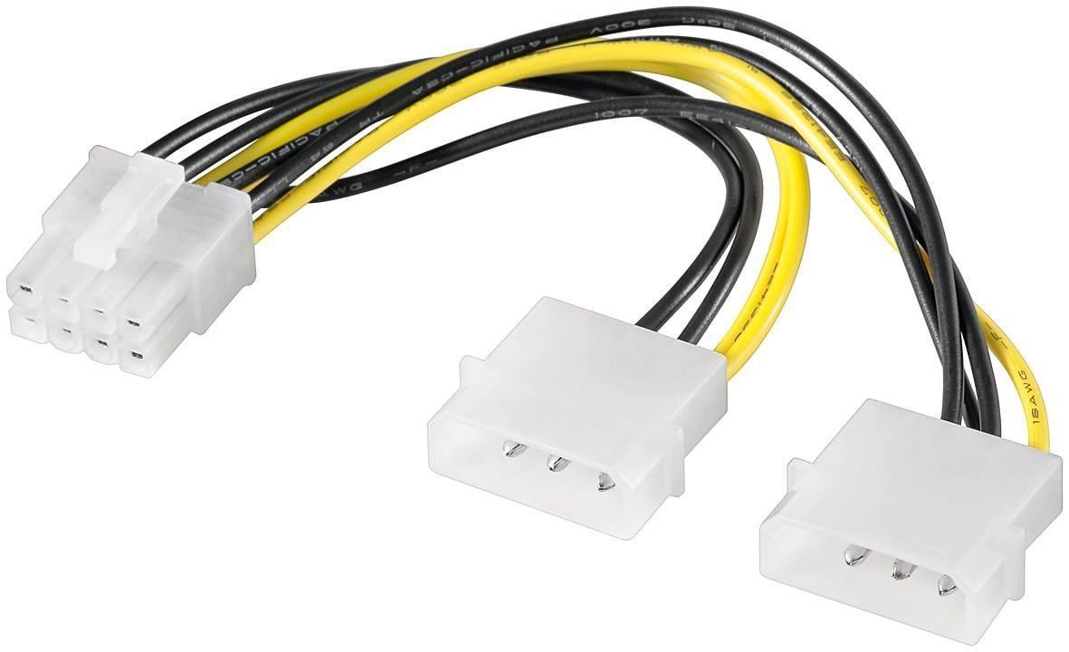 Cavo PCIe 8 Pin: alimenta il tuo PC con stile GOOBAY