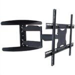 Supporto a Muro Ultra Slim per TV LED LCD 40-65'' Full Motion Nero TECHLY