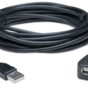 Cavo Prolunga USB 2.0 Attivo 5mt: Velocit&agrave; e Affidabilit&agrave; MANHATTAN