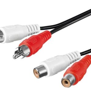 Cavo Prolunga RCA 10mt GOOBAY
