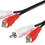 Cavo prolunga stereo RCA 2x RCA M/M 2,5m GOOBAY