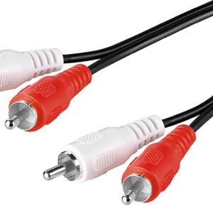 Cavo prolunga stereo RCA 2x RCA M/M 2,5m GOOBAY