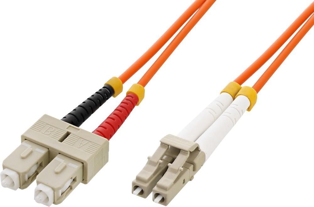 Cavo Fibra Ottica Multimodale 15m OM1 SC/LC - 62,5/125 TECHLY PROFESSIONAL