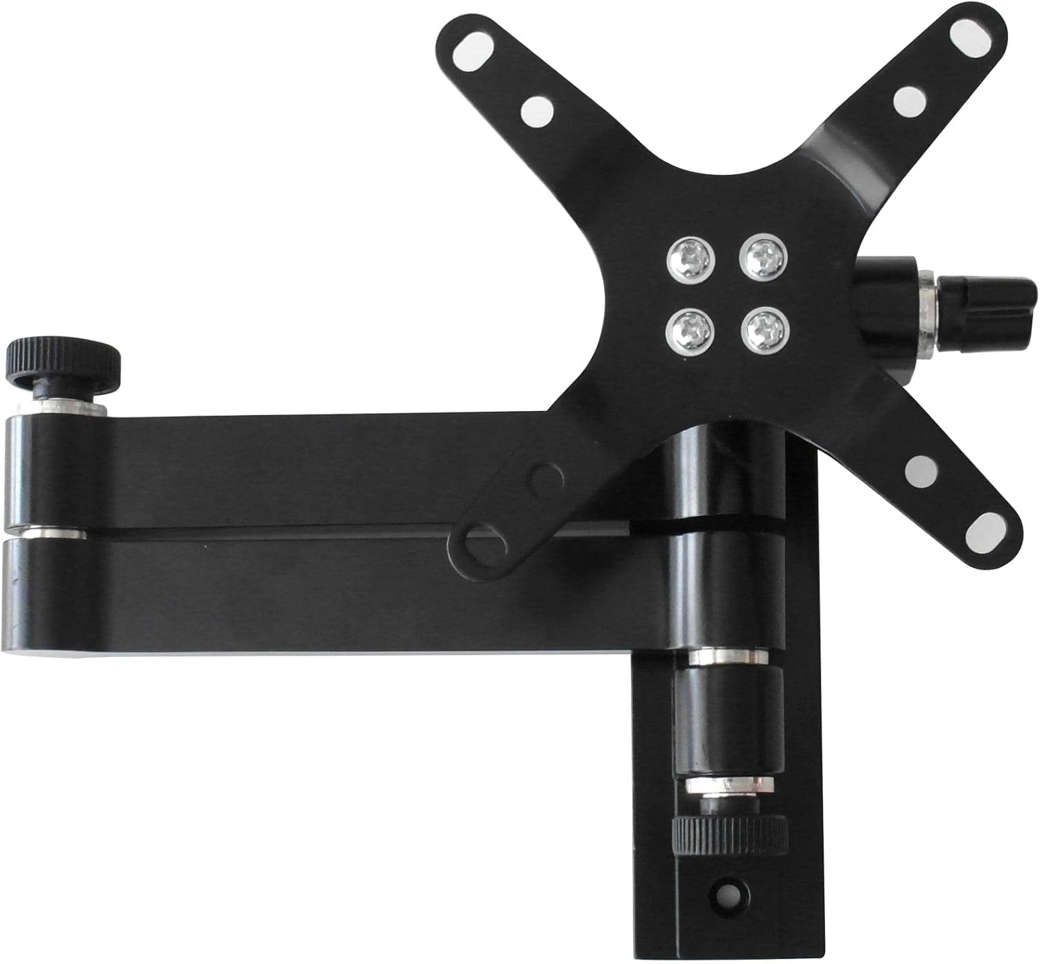 Supporto a muro per TV LED LCD 13-30'' inclinabile 3 snodi nero TECHLY - immagine 10