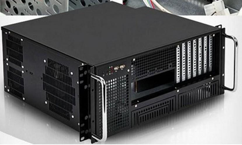 Chassis Industriale Rack 19''/Desktop 4U Ultra Compatto Nero TECHLY - immagine 10