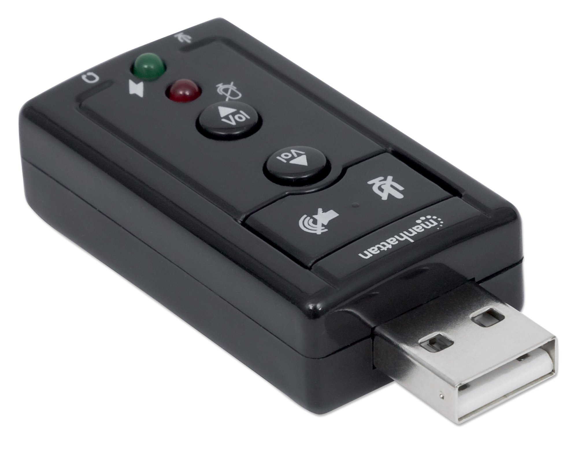 "Scheda Audio USB 2.0: Audio Stereo Virtuale 7.1" MANHATTAN - immagine 8