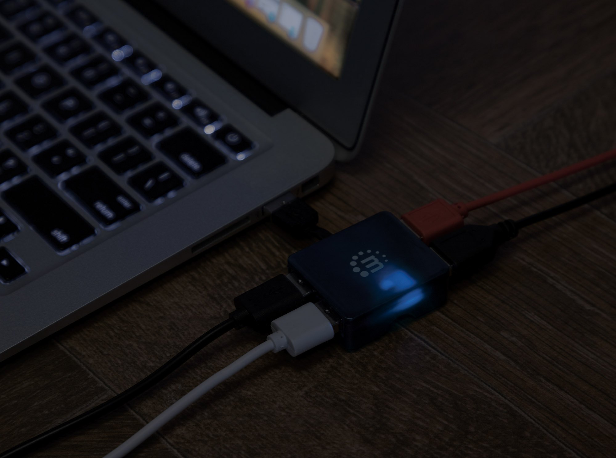 Hub USB 2.0 Attivo con 4 Porte Micro MANHATTAN - immagine 10