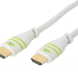 Cavo HDMI&trade; High Speed con Ethernet A/A M/M 10 m Bianco TECHLY