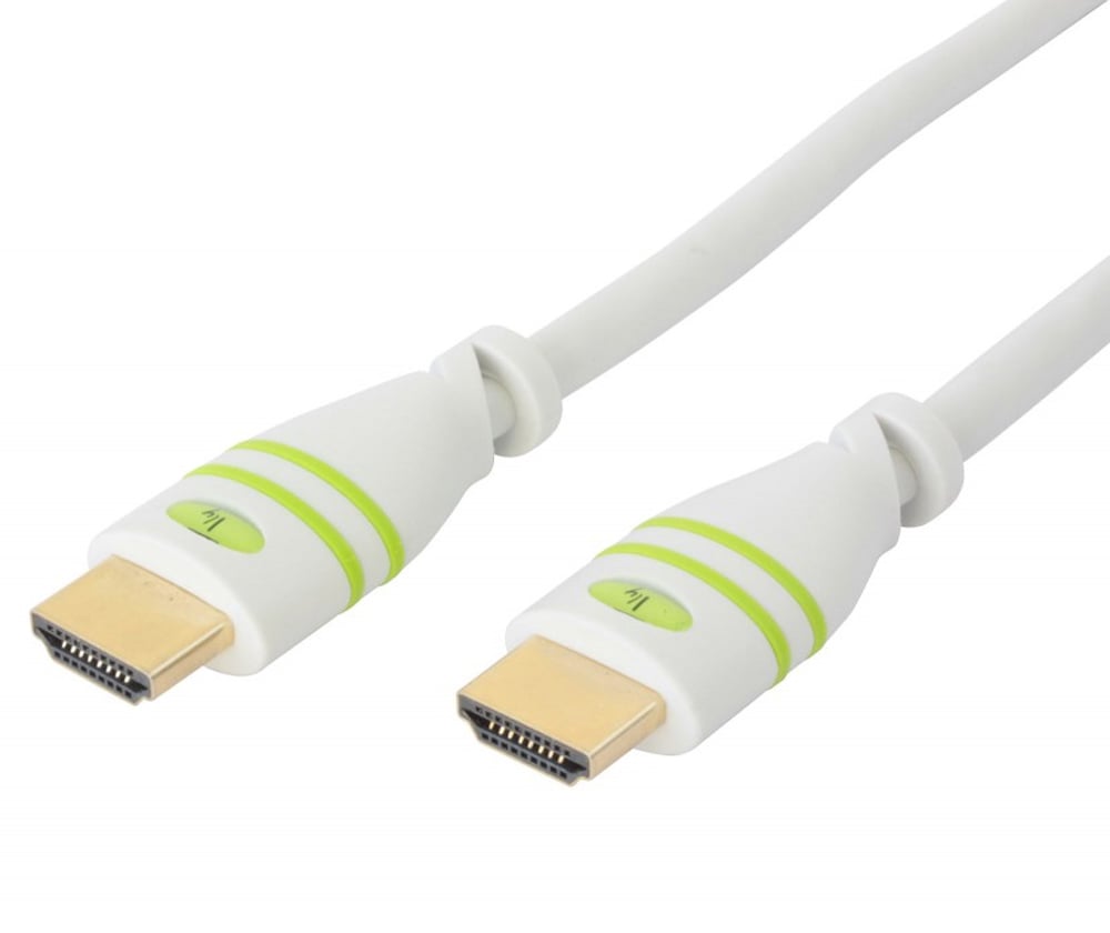 Cavo HDMI&trade; High Speed con Ethernet A/A M/M 10 m Bianco TECHLY
