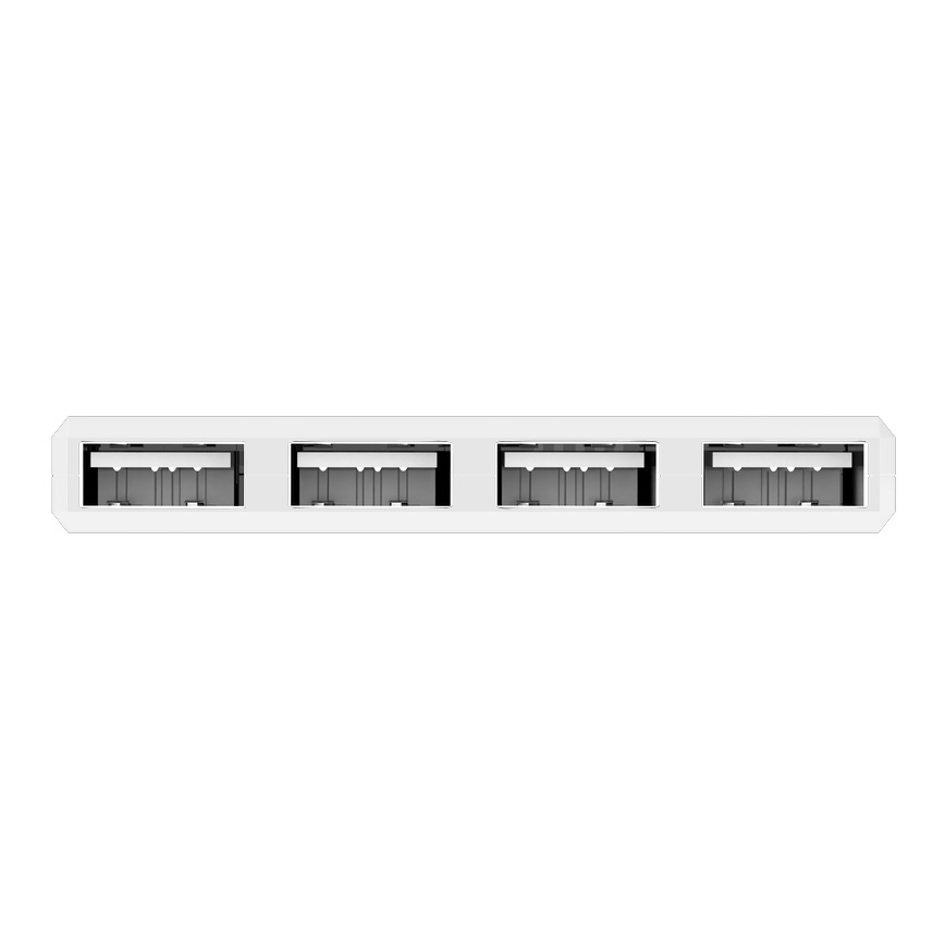 Mini Hub USB Hi Speed 4 Porte Bianco TECHLY - immagine 10