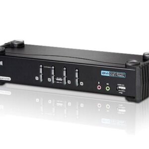 Switch KVMP 4 porte con Dual Link, audio USB e DVI: CS1784A ATEN