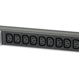 Multipresa 12 Posti VDE da Rack 19'' con Interruttore Spina C20 1U TECHLY PROFESSIONAL