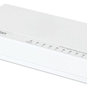 Switch Gigabit Ethernet 8 Porte: Performance e Connettività Top! MANHATTAN