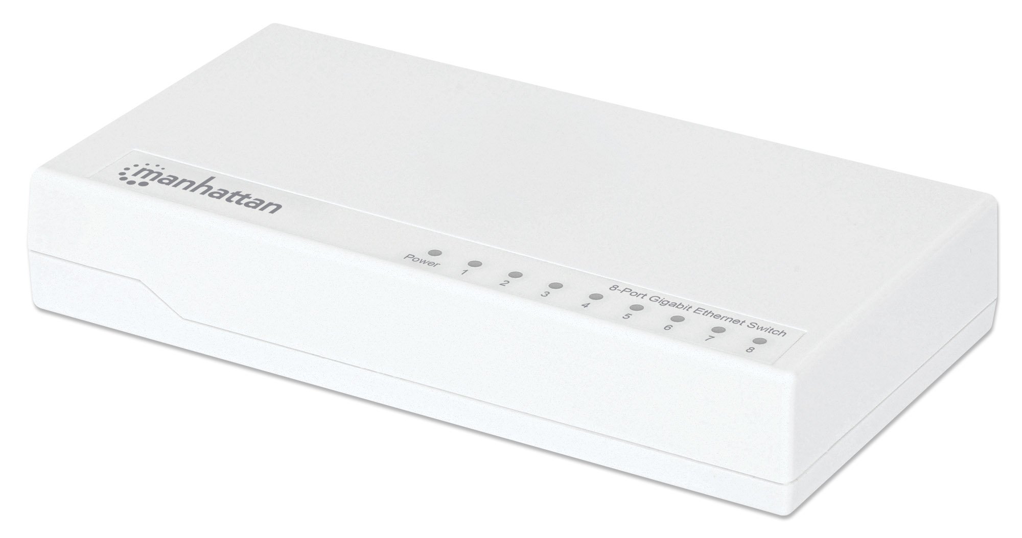 Switch Gigabit Ethernet 8 Porte: Performance e Connettività Top! MANHATTAN