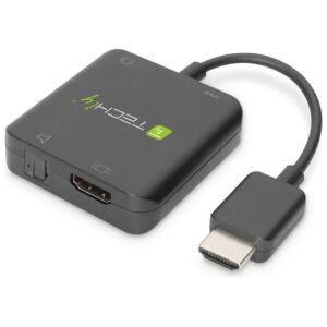 Estrattore Audio HDMI Stereo/Canale Audio 5.1 4K 3D TECHLY