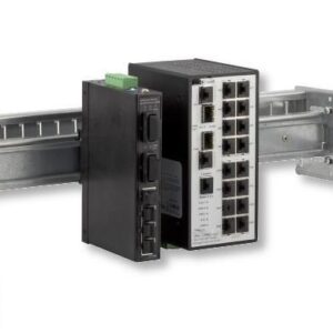 Supporto Guida DIN 4U per Armadi Rack 19'' Grigio INTELLINET