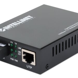 Converti rapidamente da RJ45 a Fibra SC per una connessione GigaBit efficiente INTELLINET