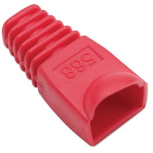 Copriconnettore RJ45 6.2mm: Rosso Brillante INTELLINET