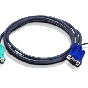 Cavo KVM 15HD Poli a 15 Poli e USB - Modello 2L-5203U ATEN