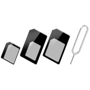 Adattatore SIM 4 in 1 Nero TECHLY