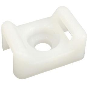 Base a Sella 16.0x9.4x7.0 mm per Fascette 100 Pz Beige TECHLY