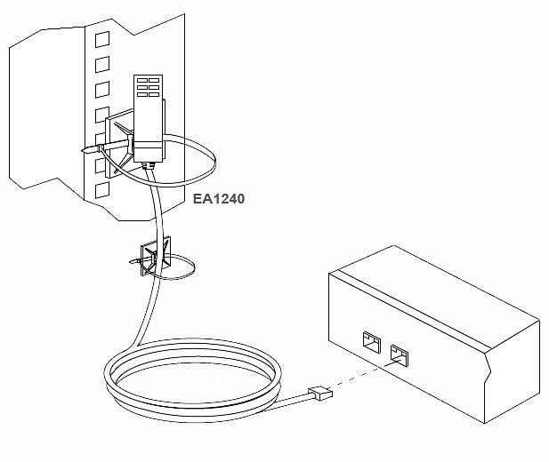 Sensore di Umidità e Temperatura, EA1240 ATEN - immagine 2