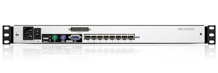 Switch KVM Cat.5E/6 a 8 porte con LCD 19'' Dual Rail, KL1508AN ATEN - immagine 2