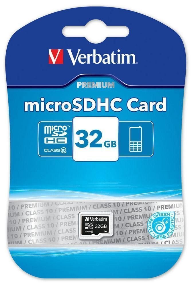Memoria Micro SDHC 32 Gb - Classe 10 VERBATIM - immagine 2