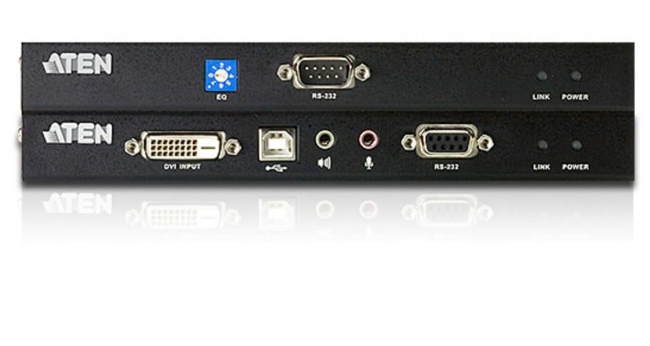 Estensore KVM USB DVI con audio e RS-232 60m, CE600 ATEN - immagine 2