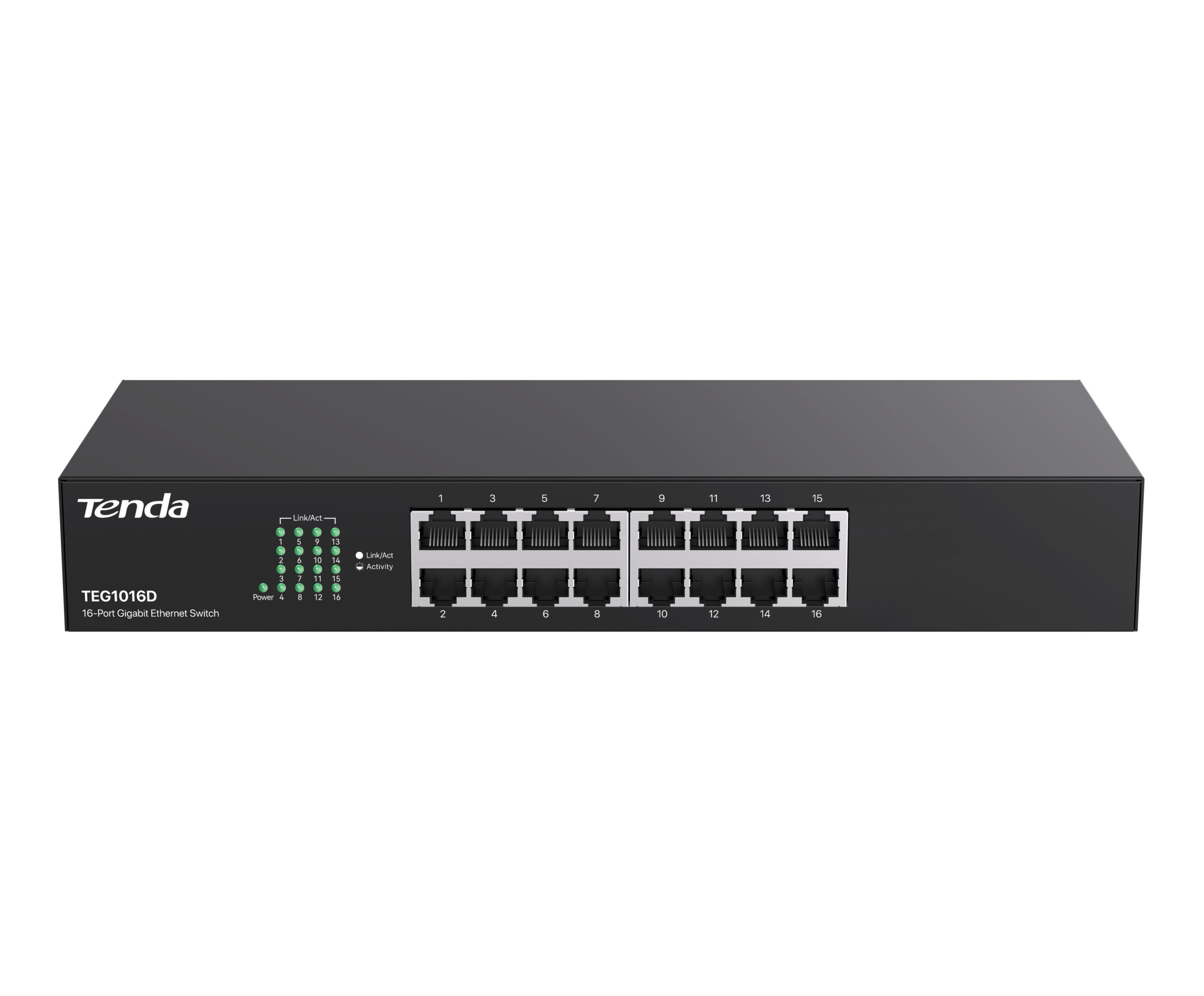 Switch 16 Porte 10/100/1000 Gigabit TEG1016D TENDA - immagine 2