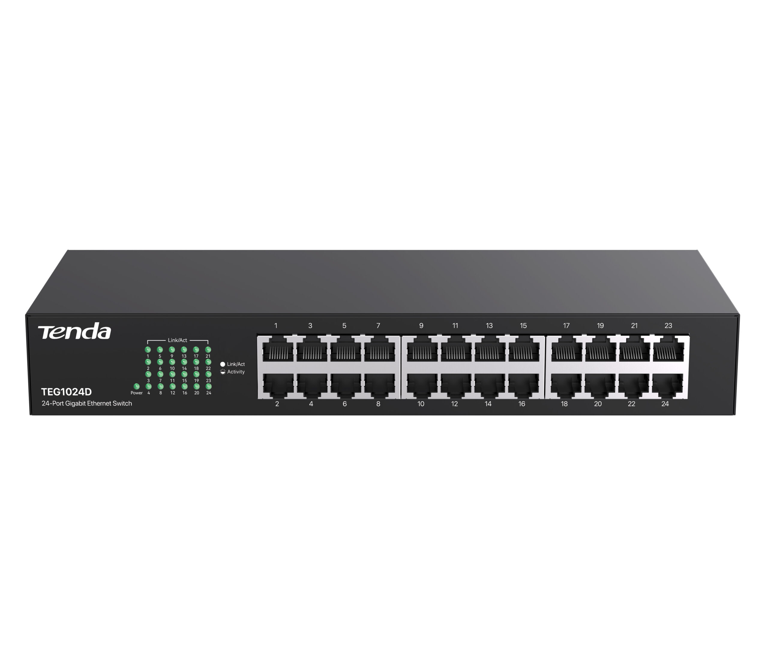 Switch 24 Porte 10/100/1000 Gigabit TEG1024D TENDA - immagine 2
