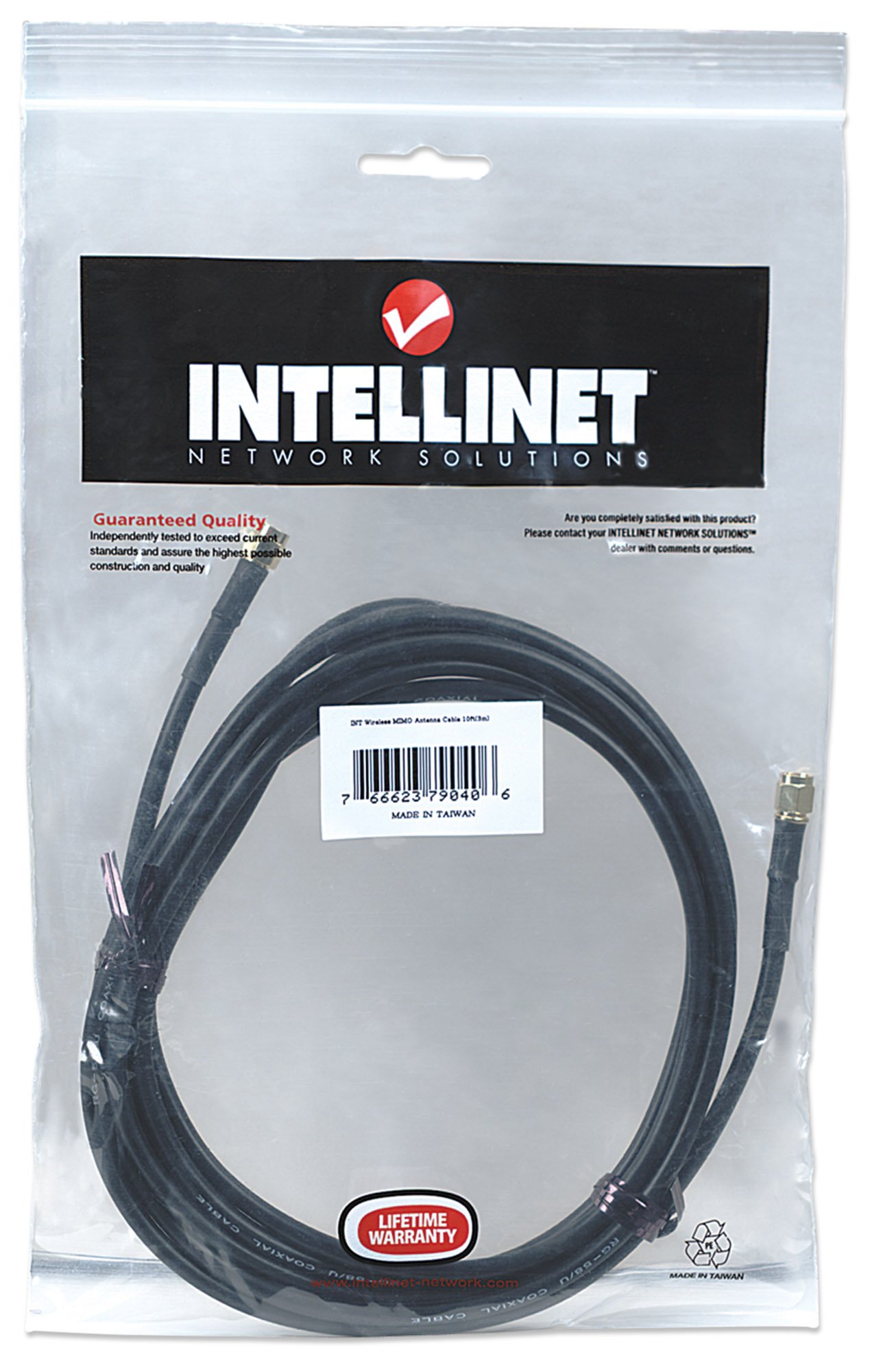 Cavo Antenna SMA RP-SMA 3m INTELLINET - immagine 2