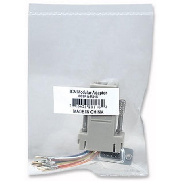 Adattatore Modulare DB 9p. M / RJ45 8 fili MANHATTAN - immagine 2