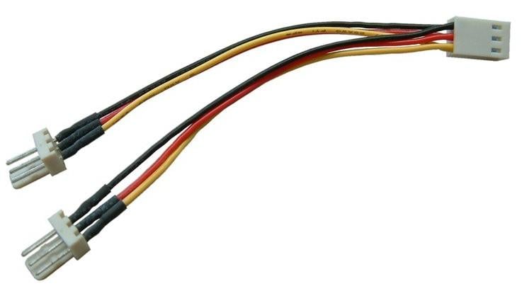 Cavo sdoppiatore 3 pin: massima efficienza per le ventole MANHATTAN - immagine 2