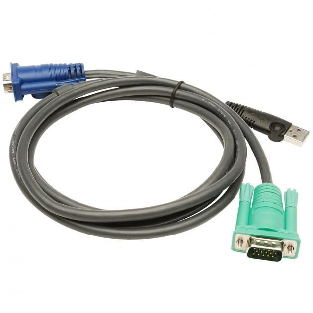 Cavo KVM 15 HD Poli + USB ATEN - immagine 2
