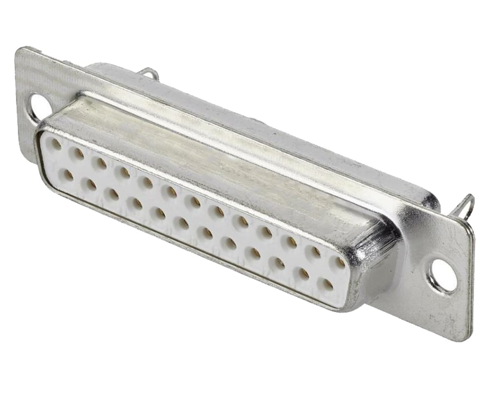 Connettore D-SUB 25 Pin Femmina Saldabile TECHLY NP - immagine 2